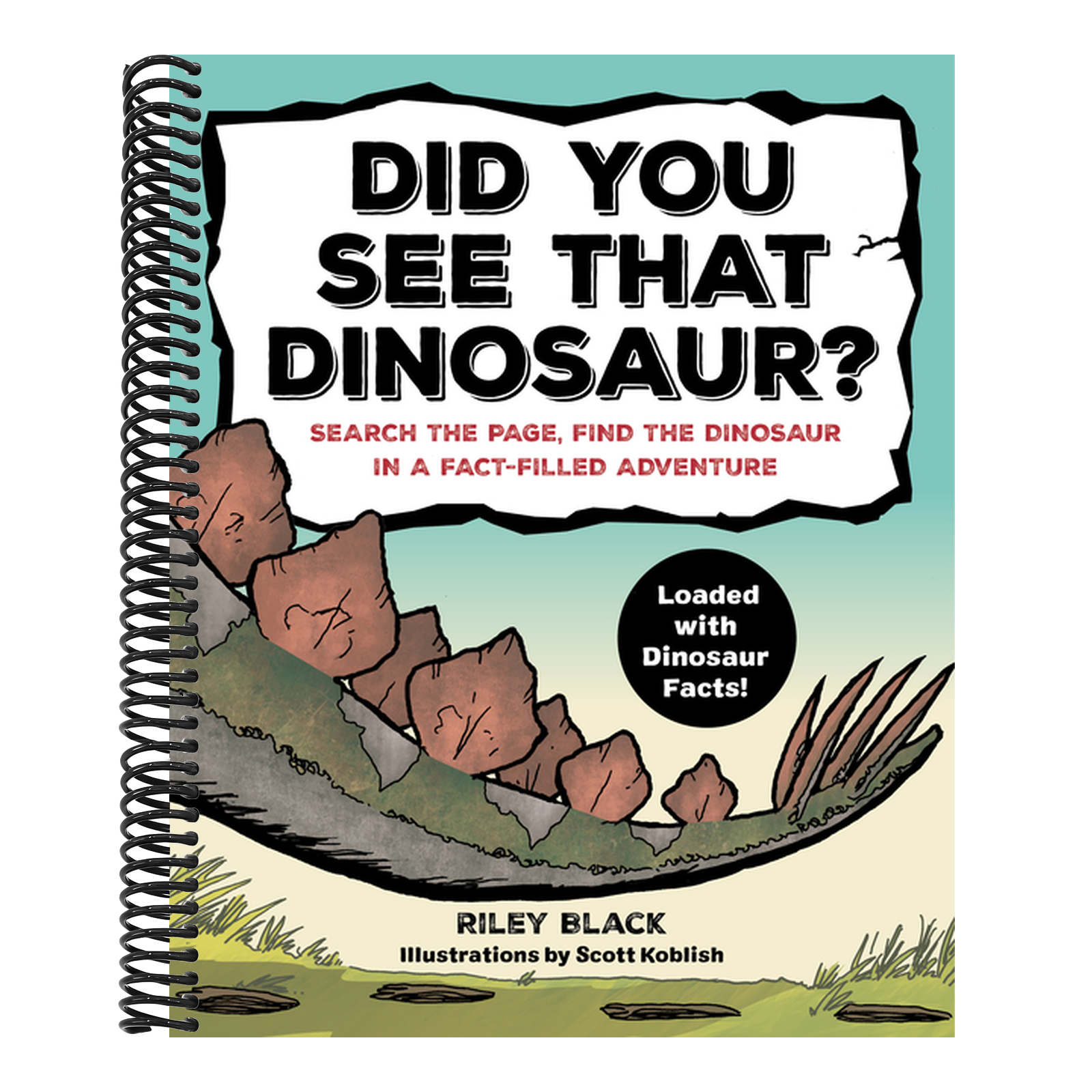 Did You See That Dinosaur?: Search the Page, Find the Dinosaur in a Fact-Filled Adventure