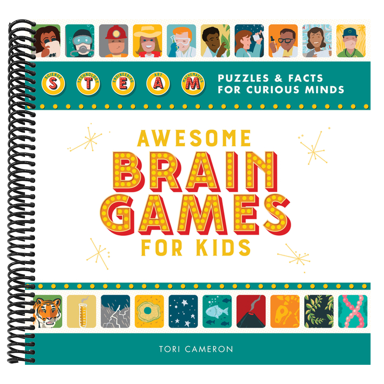 Awesome Brain Games for Kids: Steam Puzzles and Facts for Curious Minds