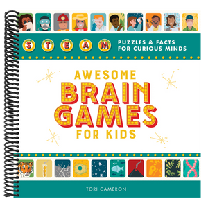 Awesome Brain Games for Kids: Steam Puzzles and Facts for Curious Minds