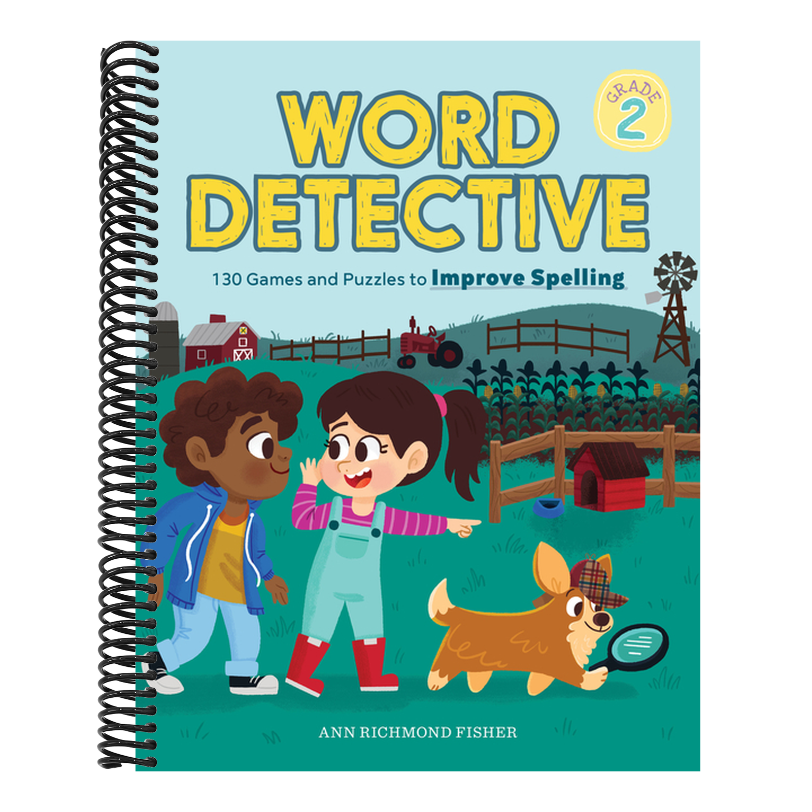 Word Detective, Grade 2: 130 Games and Puzzles to Improve Spelling