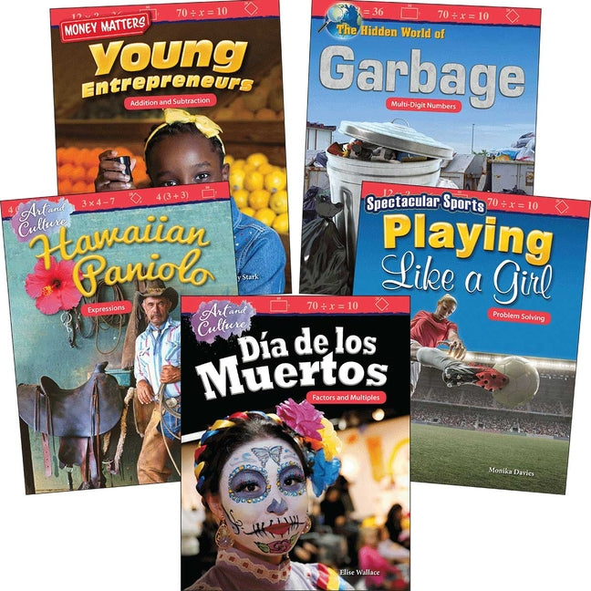 Operations & Algebraic Reasoning: Grades 4-5 (5-Book Set) (Mathematics in the Real World) (1ST ed.)