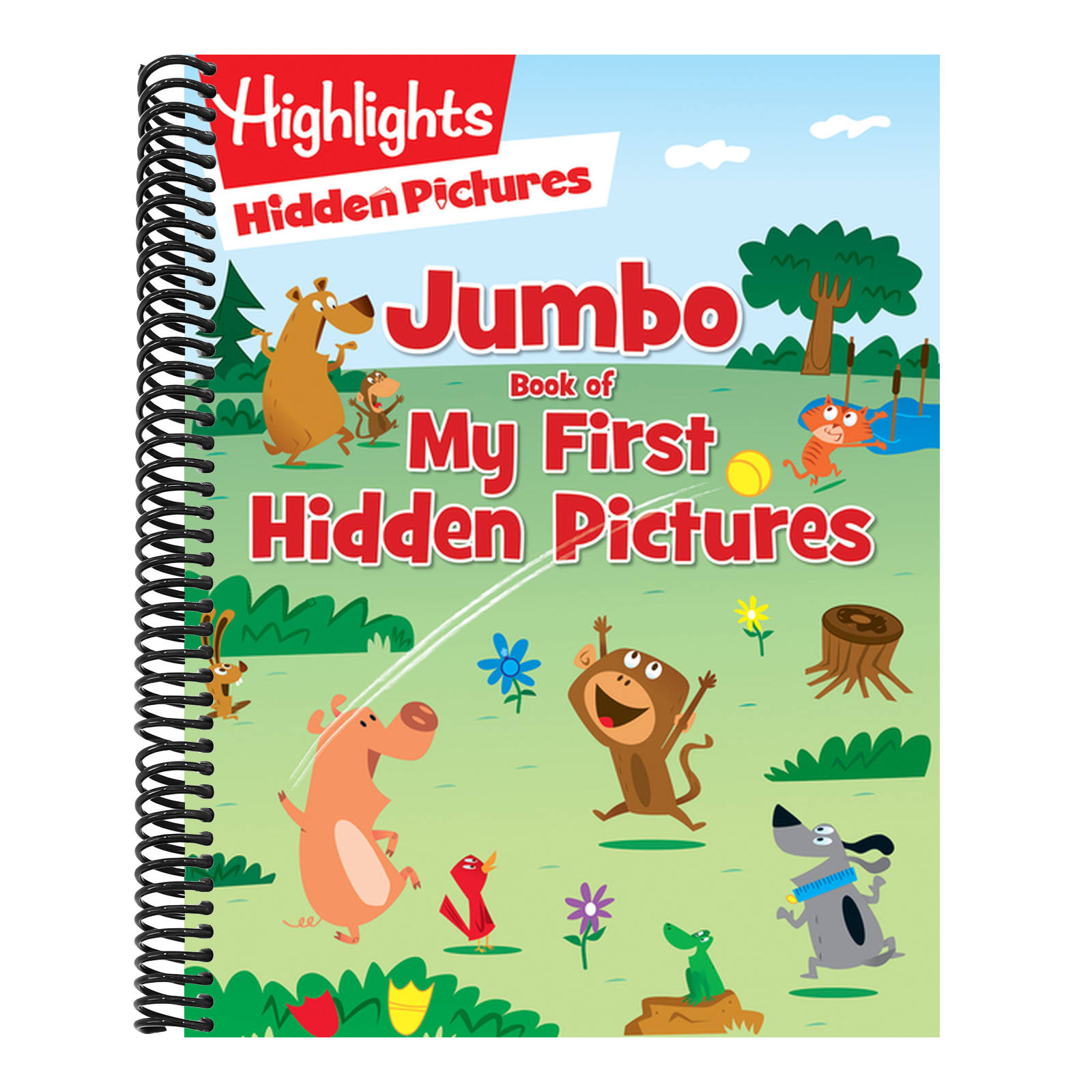 Jumbo Book of My First Hidden Pictures: 115+ Hidden Pictures Puzzles in Highlights Activity Book, Seek and Find Puzzles for Kids 3+