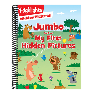 Jumbo Book of My First Hidden Pictures: 115+ Hidden Pictures Puzzles in Highlights Activity Book, Seek and Find Puzzles for Kids 3+