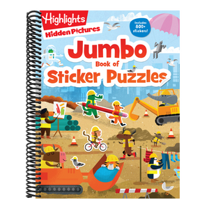 Jumbo Book of Sticker Puzzles: Ultimate Sticker Puzzle Fun with Over 800 Stickers & 100 Activities, Including Mazes, Hidden Pictures Scenes & Logic Pu