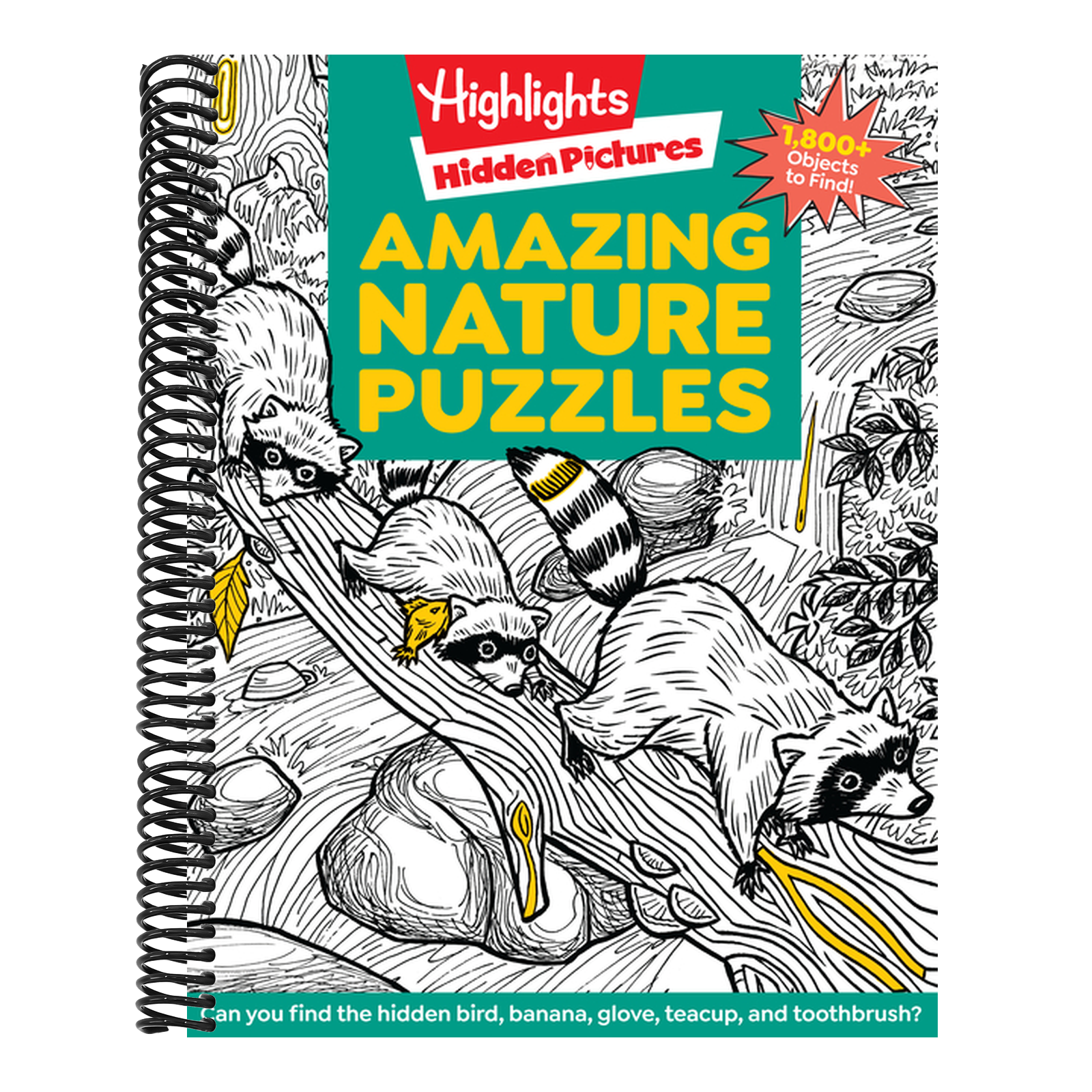 Amazing Nature Puzzles: Explore & Discover with Over 100 Fun Hidden Pictures Nature Puzzles, Celebrate the Wonders of Nature with a Nature Activity Bo