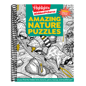 Amazing Nature Puzzles: Explore & Discover with Over 100 Fun Hidden Pictures Nature Puzzles, Celebrate the Wonders of Nature with a Nature Activity Bo