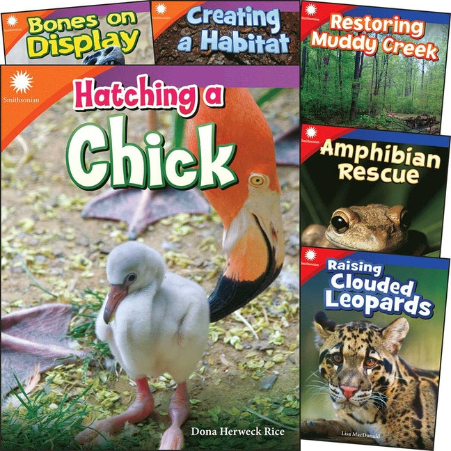 Smithsonian Informational Text: Animals Grades 2-3: 6-Book Set (Smithsonian: Informational Text) (1ST ed.)