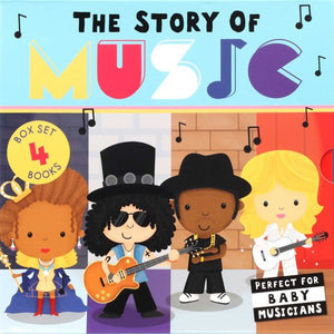 The Story of Music: Four-Book Boxed Set: The Story of Rock, the Story of Pop, the Story of Rap, the Story of Country (Story of)