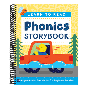 Learn to Read: Phonics Storybook: 25 Simple Stories & Activities for Beginner Readers