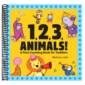 1, 2, 3, Animals!: A First Counting Book for Toddlers