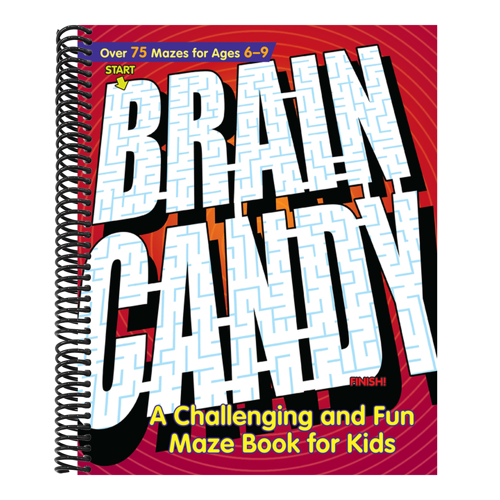 Brain Candy: A Challenging and Fun Maze Book for Kids
