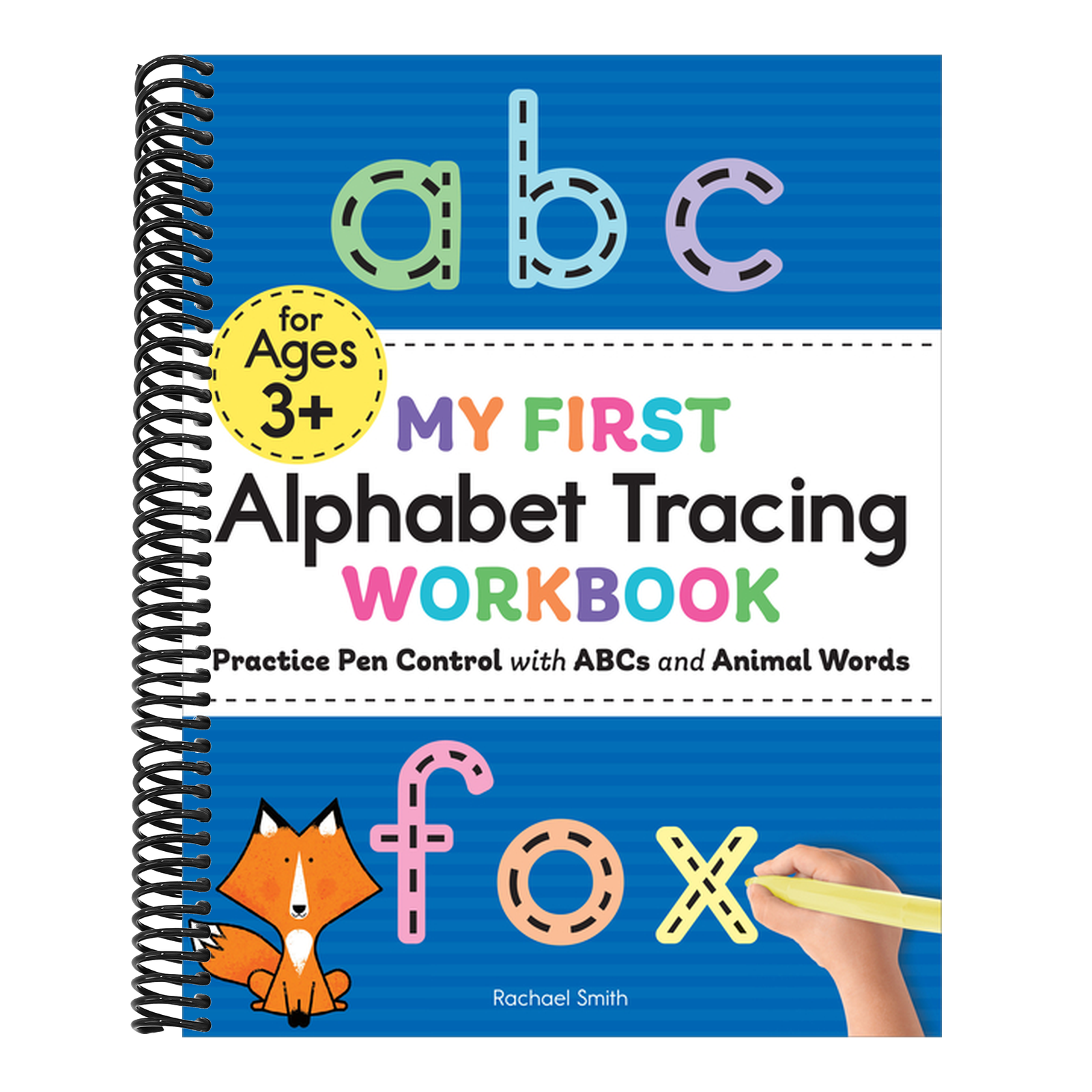 My First Alphabet Tracing Workbook: Practice Pen Control with ABCs and Animal Words