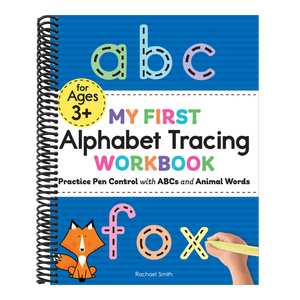 My First Alphabet Tracing Workbook: Practice Pen Control with ABCs and Animal Words