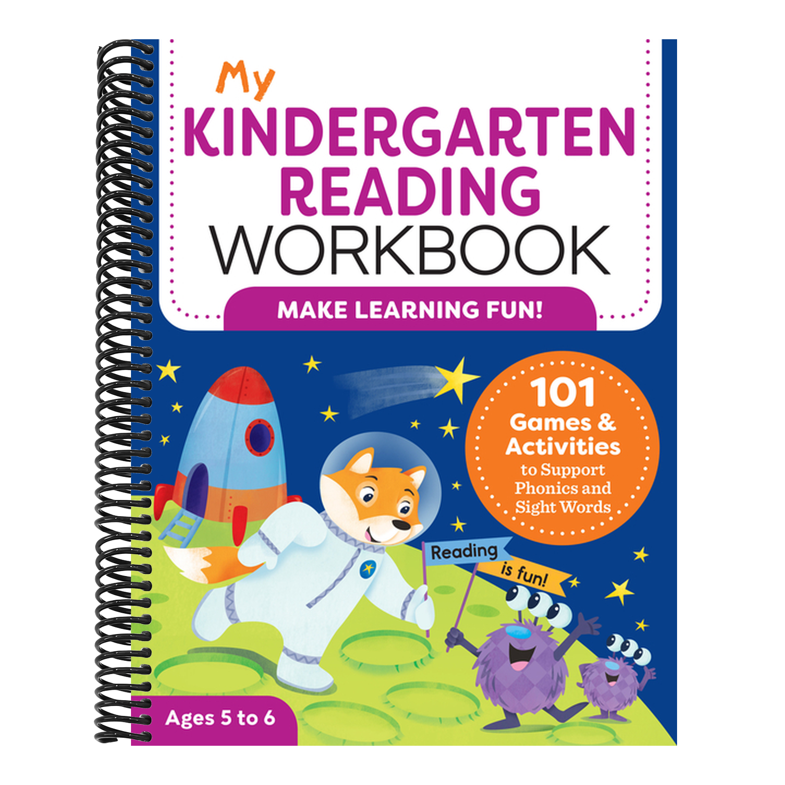 My Kindergarten Reading Workbook: 101 Games and Activities to Support Phonics and Sight Words