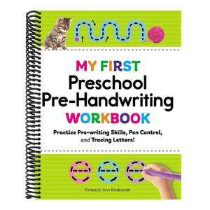My First Preschool Pre-Handwriting Workbook: Practice Pre-Writing Skills, Pen Control, and Tracing Letters!
