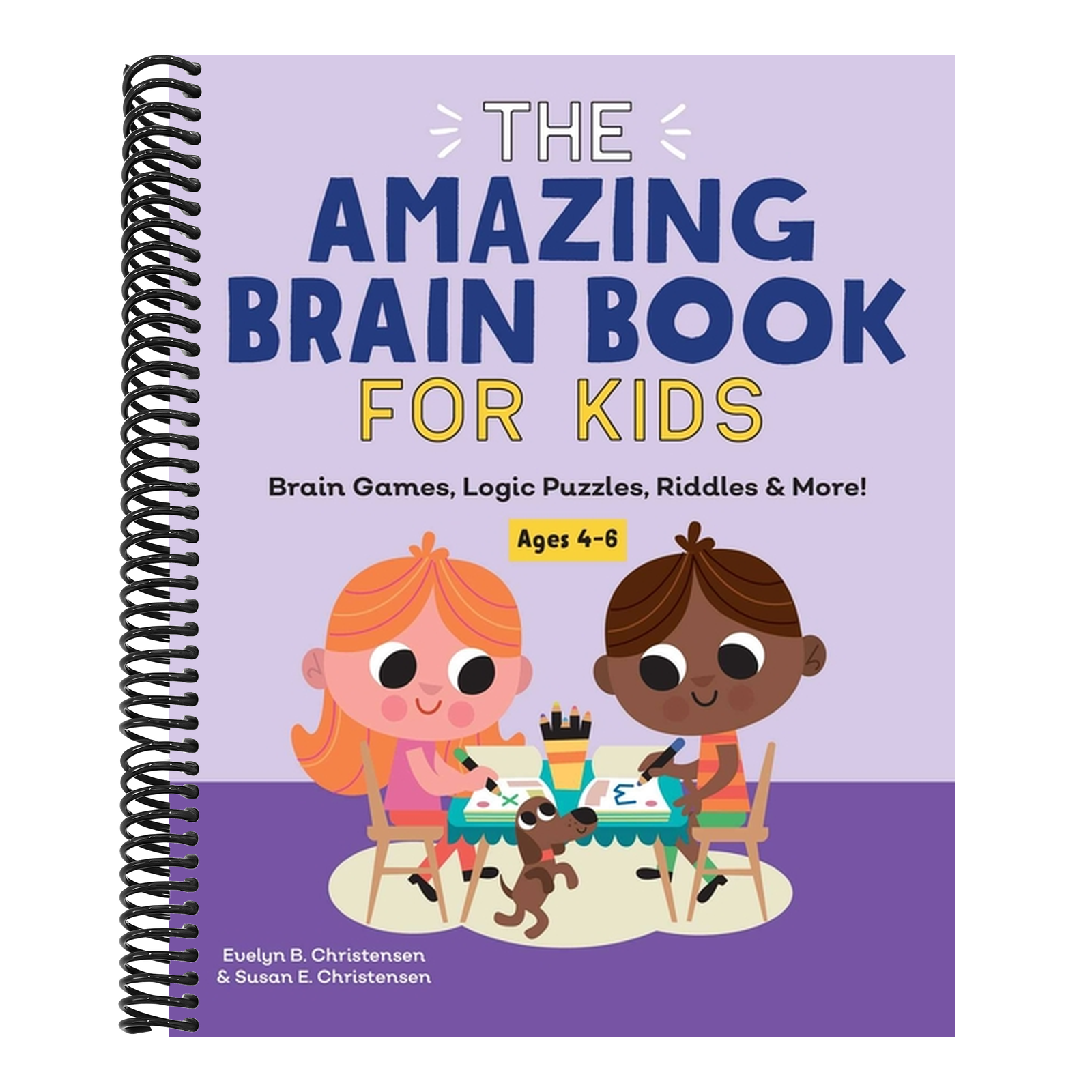The Amazing Brain Book for Kids: Brain Games, Logic Puzzles, Riddles & More!