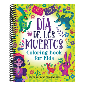 Día de los Muertos Coloring Book for Kids: Day of the Dead Coloring Fun