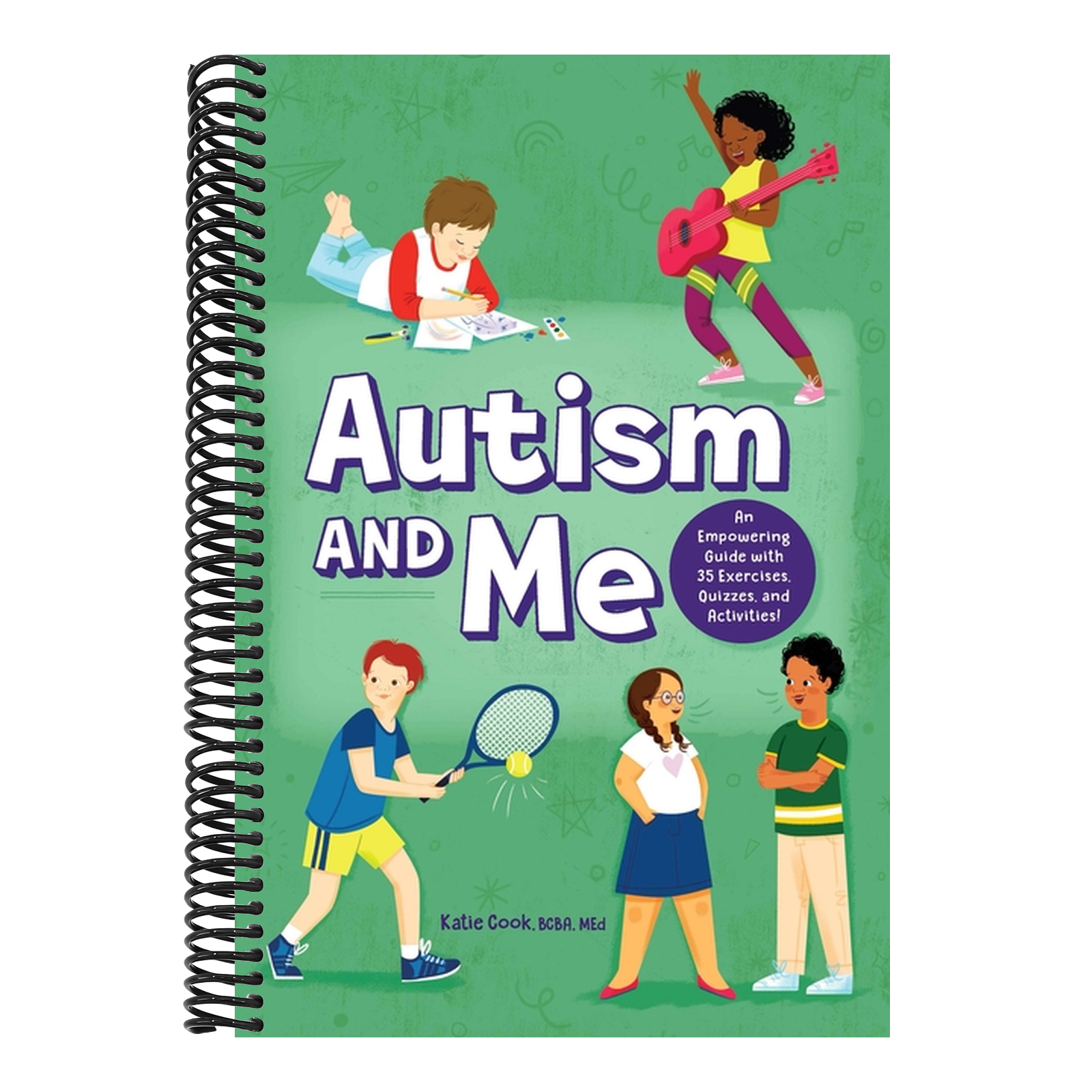 Autism and Me: An Empowering Guide with 35 Exercises, Quizzes, and Activities!