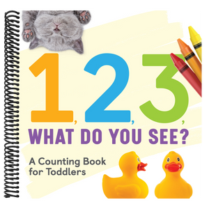 1, 2, 3, What Do You See?: A Counting Book for Toddlers