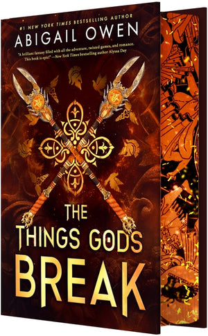The Things Gods Break: A High-Stakes Greek Gods Romantasy (Crucible #2)