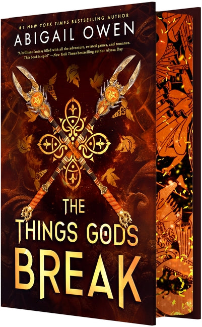 The Things Gods Break: A High-Stakes Greek Gods Romantasy (Crucible #2)
