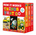 How It Works: Things That Go 3-Book Boxed Set: Digger; Rocket; Tractor (How It Works)