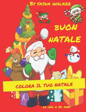 Buon Natale: Il mio album da colorare