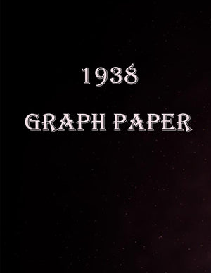 1938 Graph paper: Graph Paper Quad Rule 5x5,150 Pages, Large (8.5 x 11 inches)
