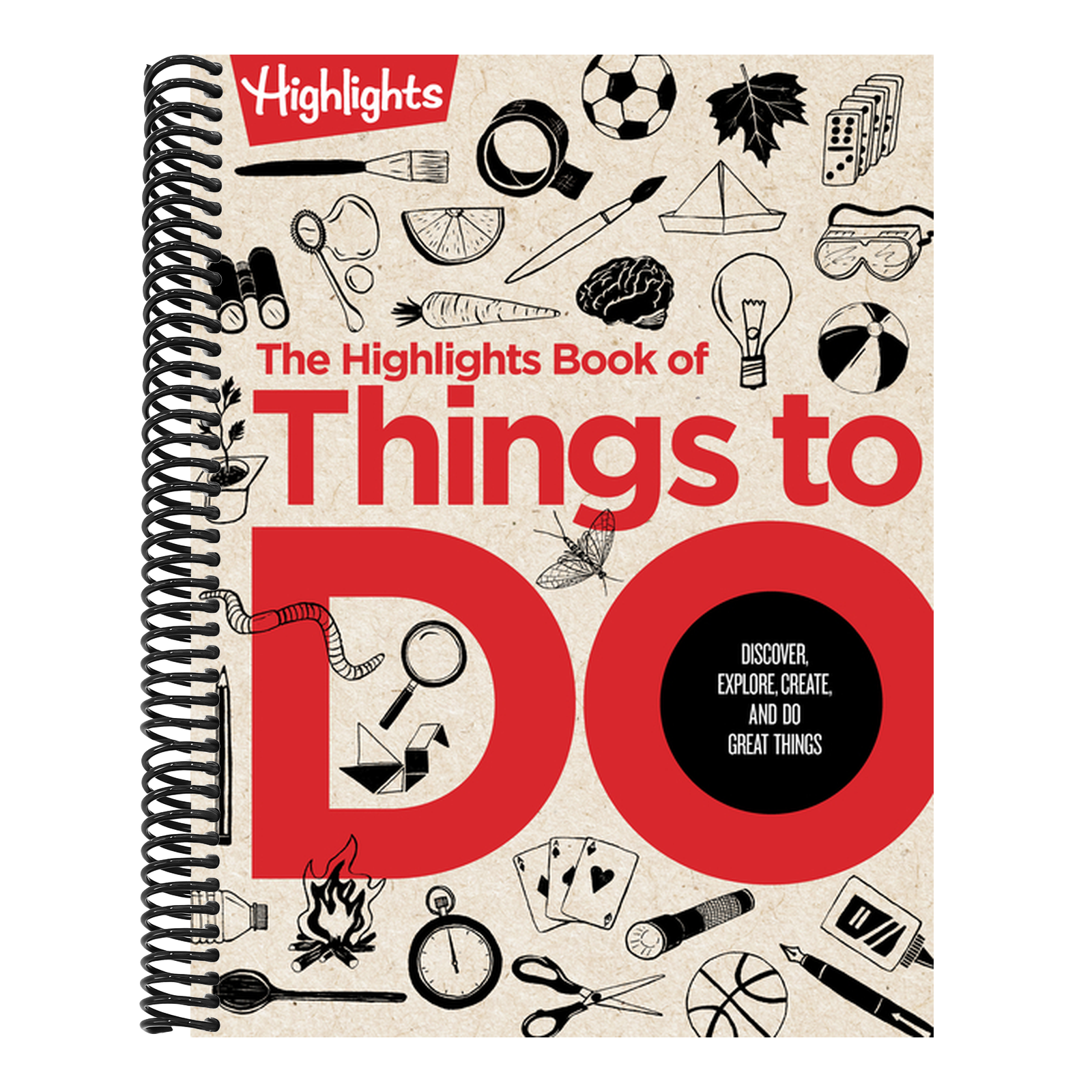 The Highlights Book of Things to Do: Ultimate Kids Activity Book with Over 500 Screen-Free Activities, Brain Teasers, Recipes, Crafts and More for Endless