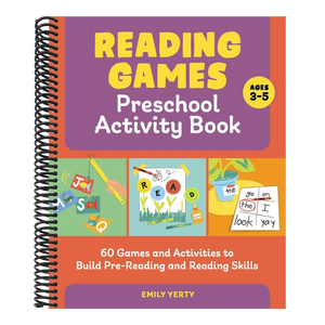 Reading Games Preschool Activity Book: 60 Games and Activities to Build Pre-Reading and Reading Skills