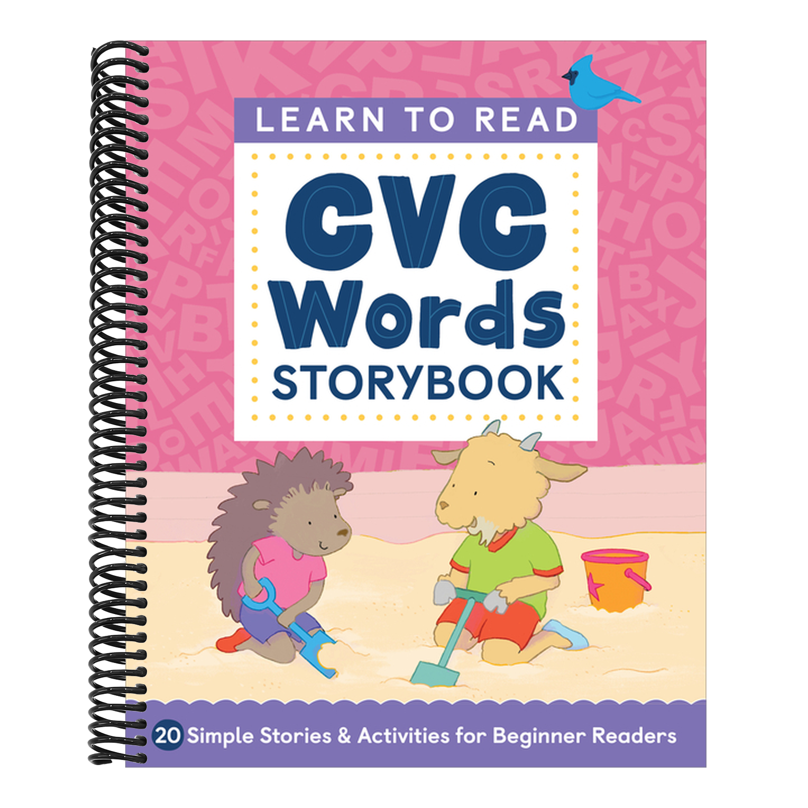 Learn to Read: CVC Words Storybook: 20 Simple Stories & Activities for Beginner Readers
