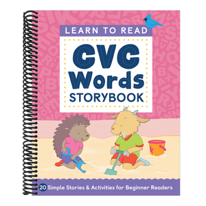 Learn to Read: CVC Words Storybook: 20 Simple Stories & Activities for Beginner Readers