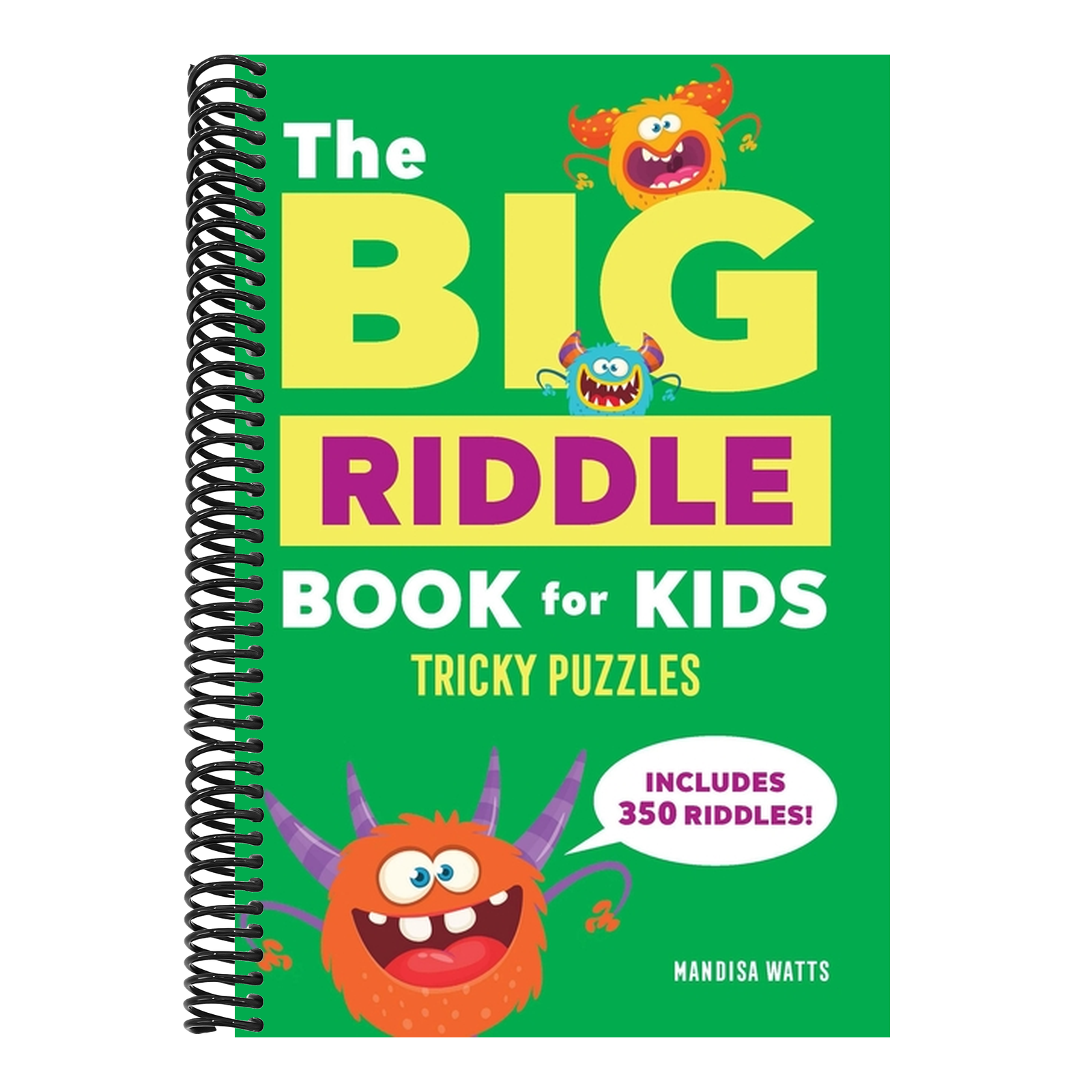 The Big Riddle Book for Kids: Tricky Puzzles