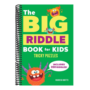 The Big Riddle Book for Kids: Tricky Puzzles
