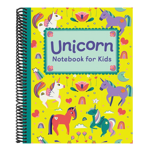Unicorn Notebook for Kids: Featuring Cute Unicorn Art and Lined, Blank, Graphed and Bulleted Pages Perfect for Journaling and Doodling!