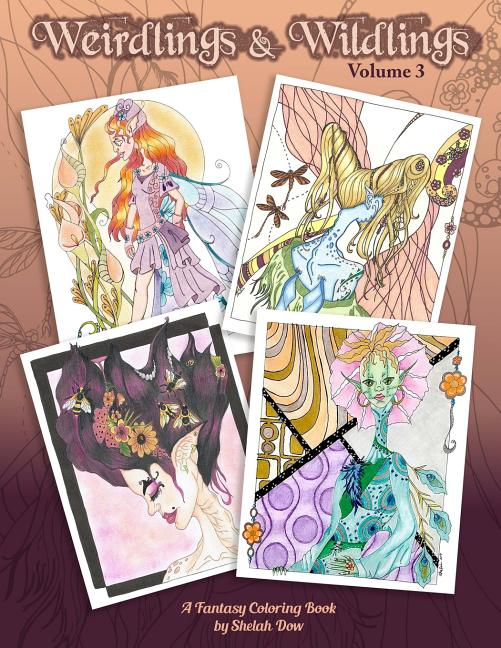 Weirdlings and Wildlings - Volume 3: A Fantasy Coloring Book