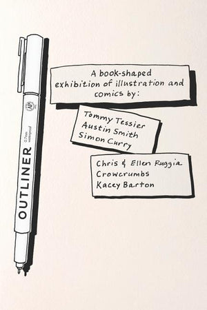 Outliner: A Book-Shaped Exhibition of Illustration and Comics