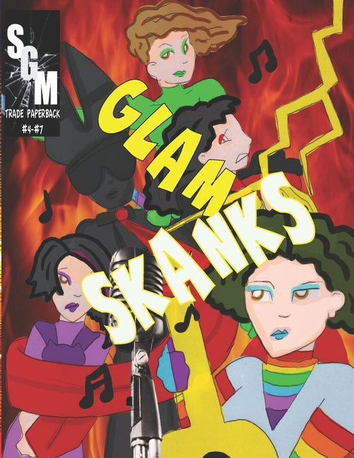 Glam Skanks Trade Paperback 4-7: The Day Music Died