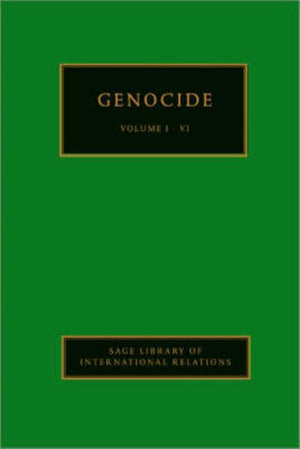 Genocide (Four-Volume Set) (Sage Library of International Relations) (1ST ed.)