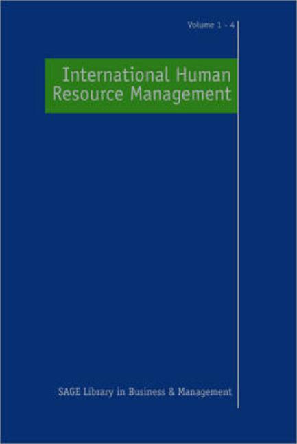 International Human Resource Management (Sage Library in Business and Management) (1ST ed.)