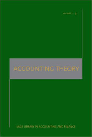 Accounting Theory 4 Volume Set (Sage Library in Accounting and Finance) (1ST ed.)