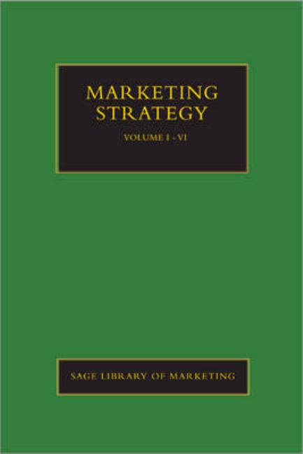Marketing Strategy (Sage Library in Marketing) (1ST ed.)