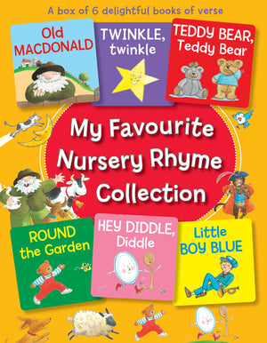 My Favourite Nursery Rhyme Collection: A Box of Six Delightful Books of Verse