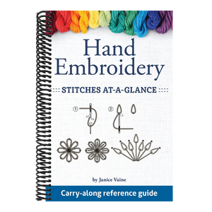 Hand Embroidery Stitches At-A-Glance