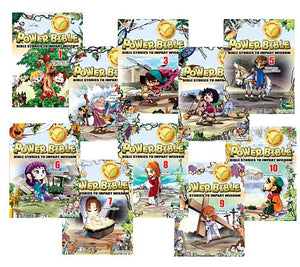 Power Bible: Bible Stories to Impart Wisdom Complete Set (10 Books) (Power Bible)