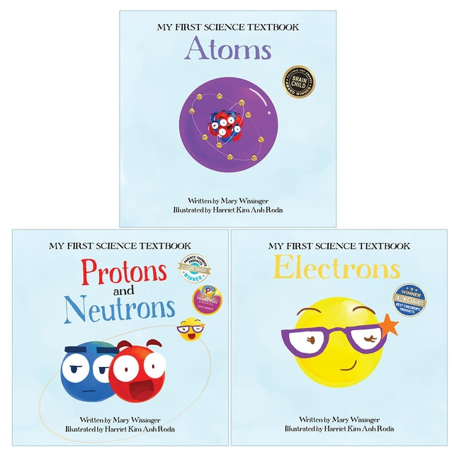 All about Atoms: Hardcover Book Set (My First Science Textbook)