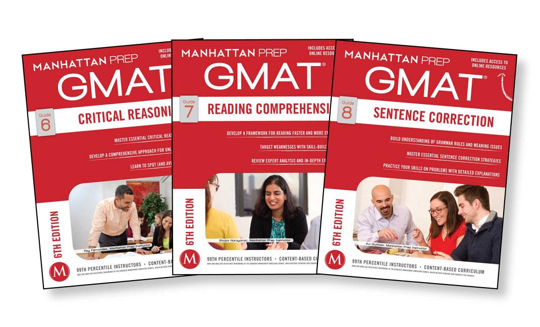 GMAT Verbal Strategy Guide Set (Manhattan Prep GMAT Strategy Guides) (6TH ed.)