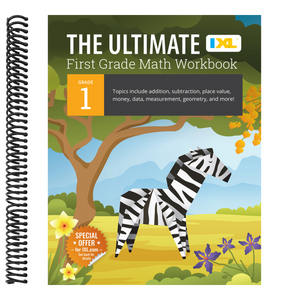 The Ultimate Grade 1 Math Workbook: Addition, Subtraction, Place Value, Money, Data, Measurement, Geometry, Bar Graphs, Comparing Lengths, and Telling Tim