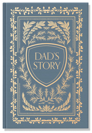 Dad's Story Journal (Linen Hardcover): A Memory and Keepsake Journal for My Family (Heirloom Story Books and Guided Journals)