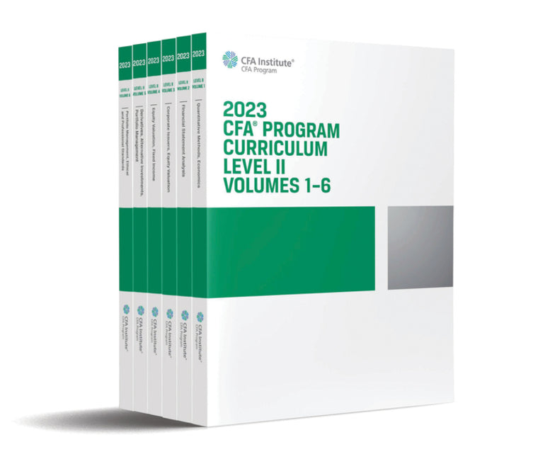 2023 Cfa Program Curriculum Level II Box Set (1ST ed.)